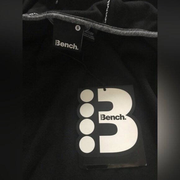 Bench Men's Gray SitSpin Softshell Full Zip Hooded Jacket, Size Small - Picture 5 of 8